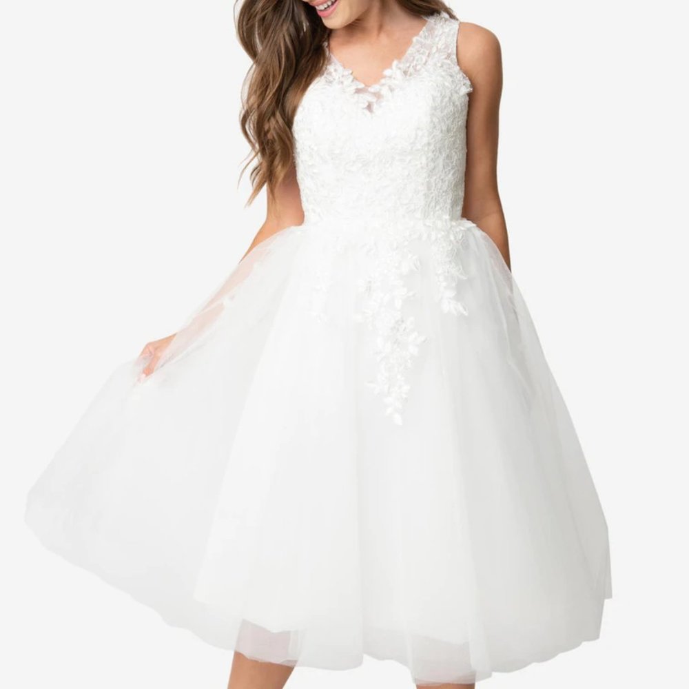 NWT Monte Carlo 1950s Wedding Dress